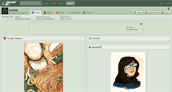 Desktop Screenshot of curioe.deviantart.com