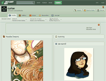 Tablet Screenshot of curioe.deviantart.com