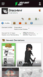 Mobile Screenshot of draco4evr.deviantart.com