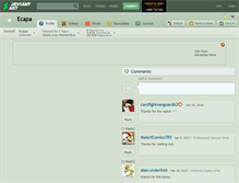 Tablet Screenshot of ecapa.deviantart.com