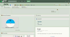Desktop Screenshot of digedige.deviantart.com