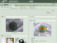 Tablet Screenshot of esterra.deviantart.com