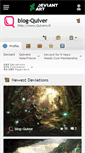 Mobile Screenshot of blog-quiver.deviantart.com