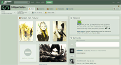 Desktop Screenshot of critiquecircle.deviantart.com