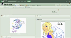 Desktop Screenshot of guardiandelta.deviantart.com