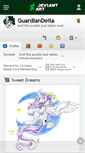 Mobile Screenshot of guardiandelta.deviantart.com