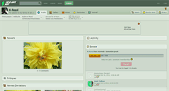 Desktop Screenshot of k-rossi.deviantart.com