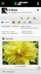 Mobile Screenshot of k-rossi.deviantart.com