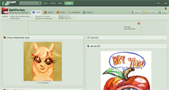 Desktop Screenshot of darkfawkes.deviantart.com