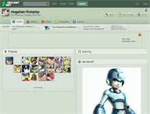 Tablet Screenshot of megaman-roleplay.deviantart.com