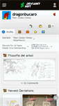 Mobile Screenshot of dragonbucaro.deviantart.com
