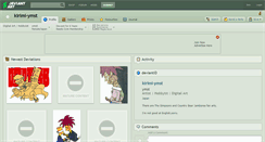 Desktop Screenshot of kirimi-ymst.deviantart.com