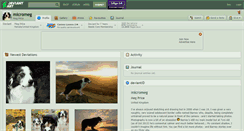Desktop Screenshot of micromeg.deviantart.com