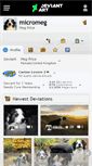 Mobile Screenshot of micromeg.deviantart.com