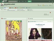 Tablet Screenshot of just-another-artist2.deviantart.com