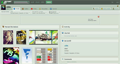 Desktop Screenshot of c00c.deviantart.com
