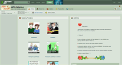 Desktop Screenshot of aph-hetero.deviantart.com