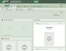 Tablet Screenshot of orcmd.deviantart.com