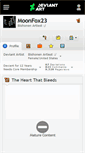 Mobile Screenshot of moonfox23.deviantart.com