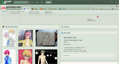 Desktop Screenshot of gravitation-fans.deviantart.com