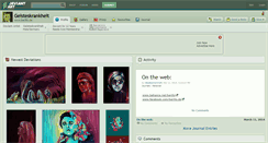 Desktop Screenshot of geisteskrankheit.deviantart.com
