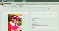 Desktop Screenshot of crossdressingkuja.deviantart.com