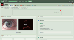 Desktop Screenshot of onimo.deviantart.com