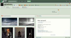 Desktop Screenshot of lightingshadow.deviantart.com