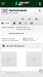 Mobile Screenshot of narikohuskeh.deviantart.com