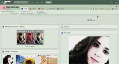 Desktop Screenshot of fluorescencia.deviantart.com