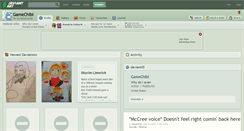 Desktop Screenshot of gamechibi.deviantart.com