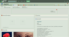 Desktop Screenshot of may-bird.deviantart.com