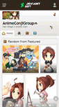 Mobile Screenshot of animeconjigroup.deviantart.com