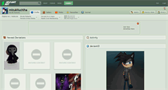 Desktop Screenshot of mizukiiuchiha.deviantart.com