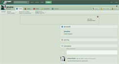 Desktop Screenshot of jenuine.deviantart.com