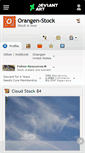 Mobile Screenshot of orangen-stock.deviantart.com