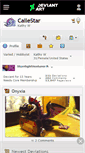Mobile Screenshot of callestar.deviantart.com