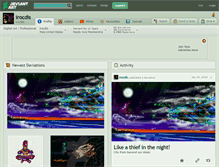 Tablet Screenshot of irocdis.deviantart.com