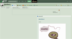 Desktop Screenshot of momorawrr.deviantart.com