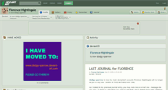 Desktop Screenshot of florence-nightingale.deviantart.com