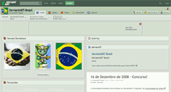 Desktop Screenshot of deviantart-brasil.deviantart.com