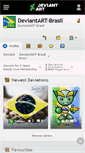 Mobile Screenshot of deviantart-brasil.deviantart.com