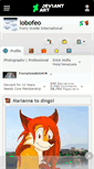Mobile Screenshot of lobofeo.deviantart.com