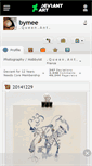 Mobile Screenshot of bymee.deviantart.com