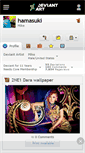 Mobile Screenshot of hamasuki.deviantart.com