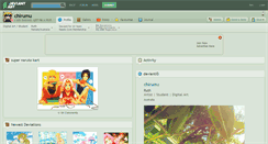 Desktop Screenshot of chirumu.deviantart.com