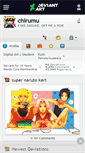 Mobile Screenshot of chirumu.deviantart.com
