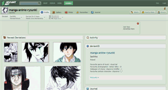 Desktop Screenshot of manga-anime-rysunki.deviantart.com