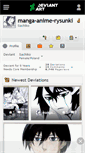 Mobile Screenshot of manga-anime-rysunki.deviantart.com