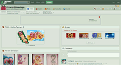 Desktop Screenshot of crescentmoonmage.deviantart.com